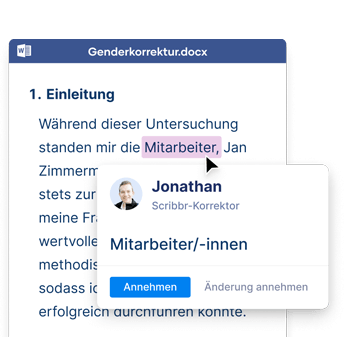 Hast du in deinem Text richtig gegendert?