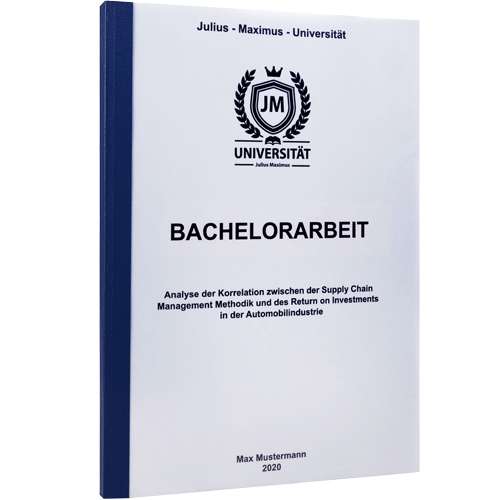 Bachelorarbeit binden Klebebindung