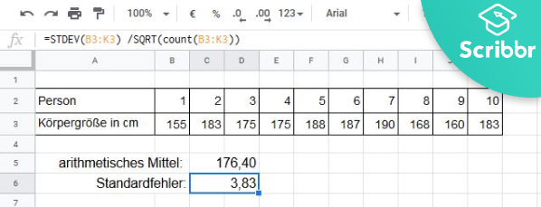 standardfehler-excel-berechnen