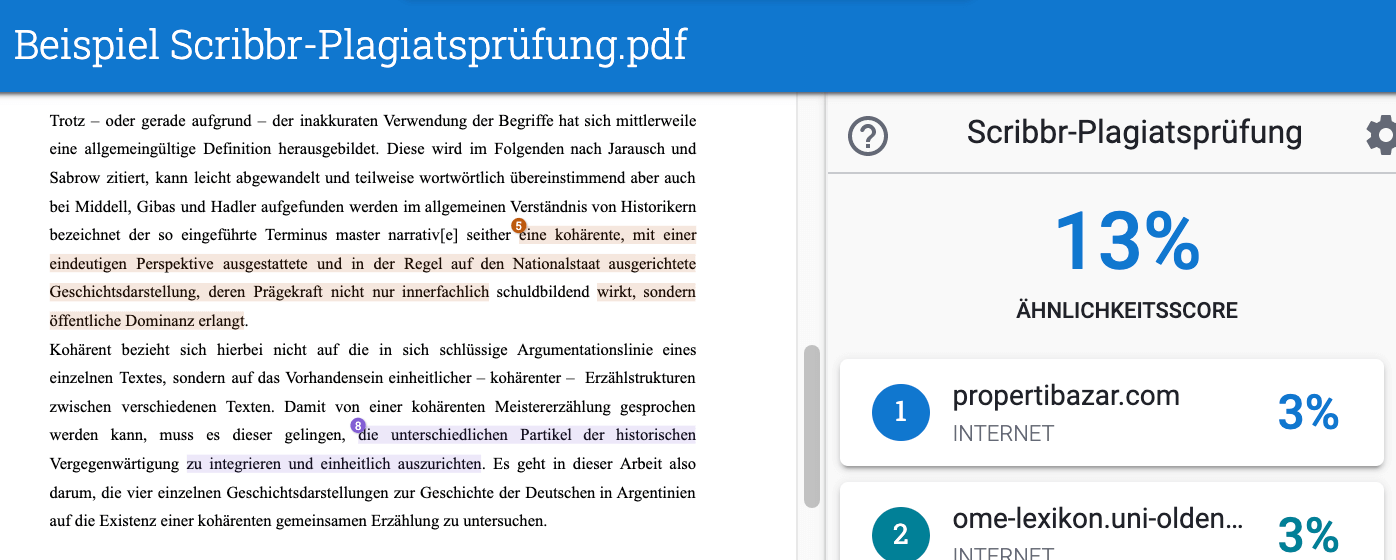 prozent-plagiat-scribbr