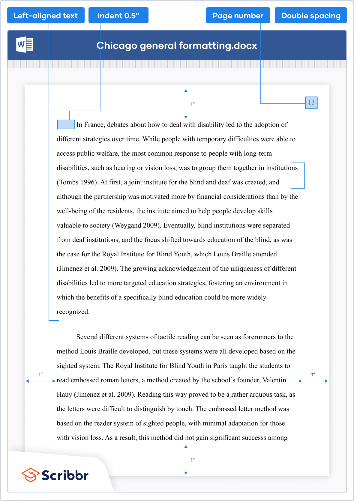 sample chicago style paper with footnotes