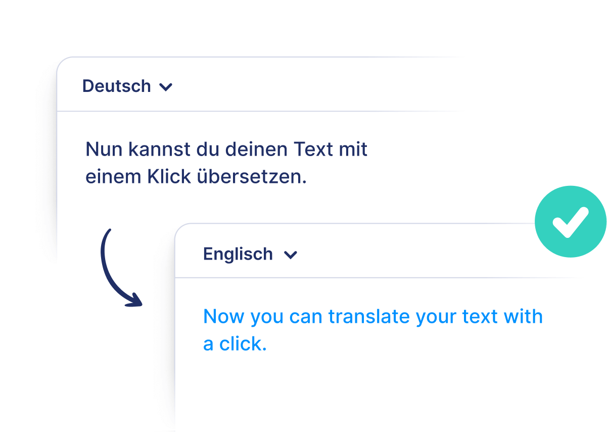 Text einfach online übersetzen