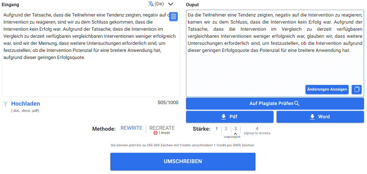 Was ist der beste Textumschreiber?